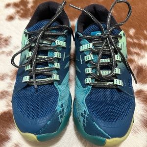 Merrell All Out Charge Trail Running Shoes Women’s  Size 7 Blue